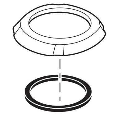 Click here to see Delta RP61290PT Delta RP61290PT Addison Series Spout Flange with Gasket