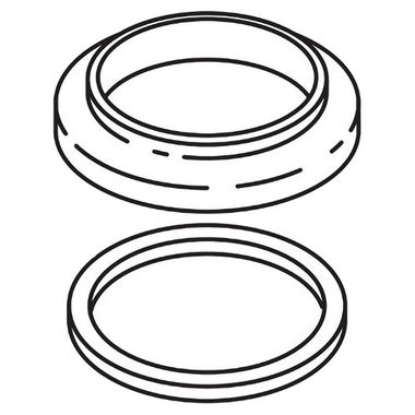 Click here to see Delta RP47302 Delta RP47302 Grail Series Trim Ring and Gasket