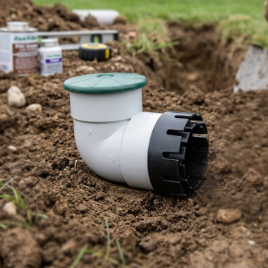 Click here to see Rainbird DPUV4EHUB Rain Bird Drainage Pop Up Relief Valve with 4
