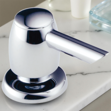 Click here to see Delta RP44651 Delta Soap / Lotion Dispenser Assembly, Chrome - RP44651