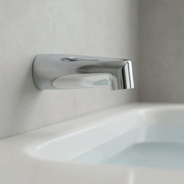 Click here to see MOEN 3829 Moen Wall-Mount Non-Diverter Tub Spout, Chrome - 3829
