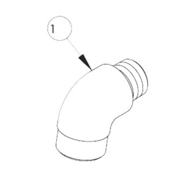 Click here to see Chicago Faucet 998-003JKCP Chicago Faucets 998-003JKCP Cast Spout