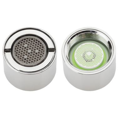 Click here to see Chicago Faucet E67VPJKABCP Chicago Faucets E67VPJKABCP 0.5 GPM (1.9 L/min) Vandal-Proof Pressure Compensating Laminar Flow Outlet