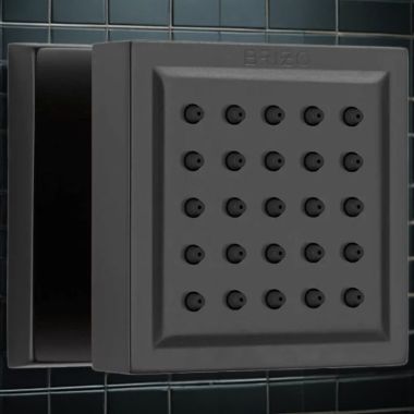 Click here to see Brizo 84121-BL Brizo Essential Series Square Body Spray, Touch-Clean, 1.75 GPM, Matte Black - 84121-BL