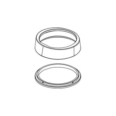 Click here to see Delta RP72799 Delta RP72799 Chrome Base Ring and Gasket Set - Replacement Part