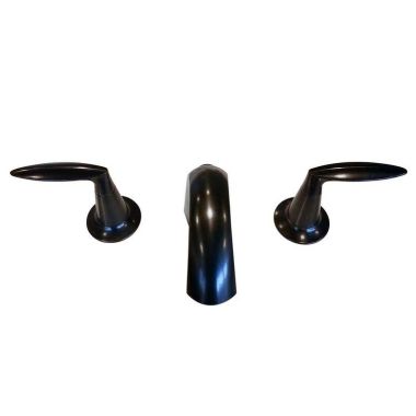 Click here to see Kohler 45102-4-2BZ Kohler Alteo Two-Handle Oil-Rubbed Bronze Widespread Bathroom Faucet with Metal Pop-Up, 1.2 GPM, WaterSense, Lever Handle, Three-Hole - K-45102-4-2BZ