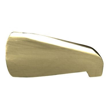 Click here to see Kohler 15135-S-PB Kohler Coralais Polished Brass Wall-Mount Non-Diverter Spout, 4-7/8in Spout Reach, Slip-Fit Connection, Metal Construction - K-15135-S-PB
