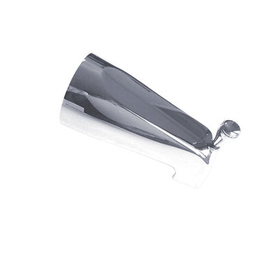 Click here to see Kohler 389-S-CP Kohler Devonshire Polished Chrome Tub Spout with Pull-Up Diverter, 4-3/8in, Wall-Mount, Copper Slip-fit Connection - K-389-S-CP