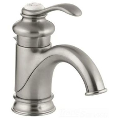 Click here to see Kohler 12182-BN Kohler K-12182-BN Fairfax One-Handle Bathroom Faucet, Brushed Nickel