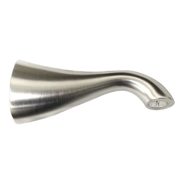 Click here to see Kohler 16135-BN Kohler Revival Brushed Nickel Non-Diverter Tub Spout, 5-3/4in Spout Reach, Solid-brass Construction, Wall-Mount Installation - K-16135-BN