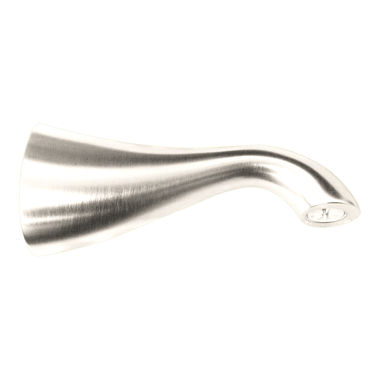 Click here to see Kohler 16135-SN Kohler Revival Polished Nickel Non-Diverter Tub Spout, 5-3/4in Spout Reach, Solid-brass Construction, Wall-Mount Installation - K-16135-SN