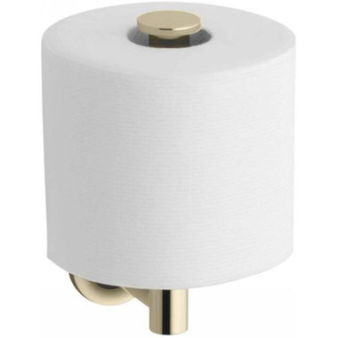 Click here to see Kohler 14444-BV Kohler Purist Vertical Toilet Paper Holder, Vibrant Brushed Bronze - K-14444-BV 