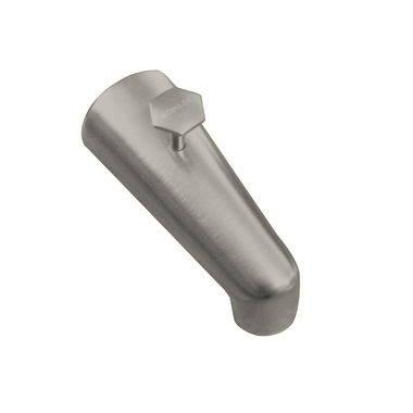 Click here to see Kohler 6855-BN Kohler Antique 4-7/8in Standard Brushed Nickel Tub Spout with Pull-Up Diverter, Wall-Mount - K-6855-BN