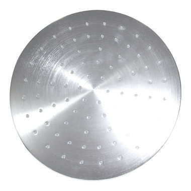 Click here to see Kohler 13688-CP Kohler Contemporary Round 8in Single-Function Rain Shower Head with Katalyst Technology, MasterClean, 2.5 GPM, Polished Chrome - K-13688-CP