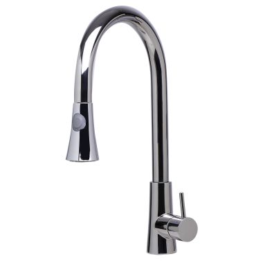 Click here to see Alfi AB2034-PSS ALFI AB2034-PSS Two-Mode Pull-Down Kitchen Faucet - Polished Stainless Steel