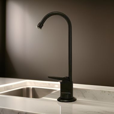 Click here to see Jones Stephens B70003 Jones Stephens One Handle Bar Tap Faucet, Reverse Osmosis, Black - B70003