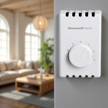 Click here to see Broan 87W Broan-Nutone White Line Voltage Wall Thermostat for 114 Kickspace Heater, 40°F to 80°F - 87W