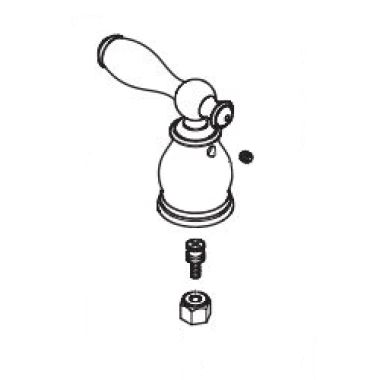 Click here to see Pfister 940-019U Pfister Replacement Handle for Unison 48 Series Bathroom Faucet, Rustic Bronze - 940-019U