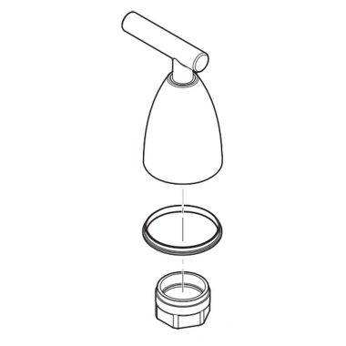 Click here to see Pfister 940-829J Pfister 940-829J Handle, Brushed Nickel