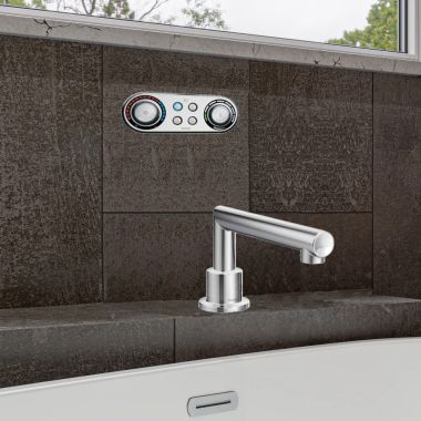 Click here to see Moen TS92003 Moen TS92003 ioDigital Arris Roman Tub Faucet Trim, Chrome