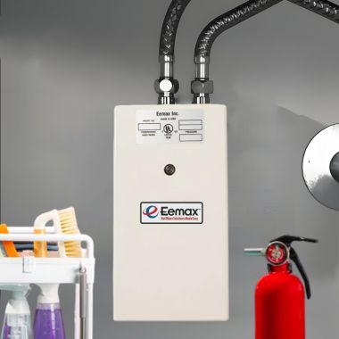 Click here to see Eemax SP4208 EEMax On-Demand Electric Tankless Water Heater, Flow Controlled, 0.5 GPM, 208v, 20A - SP4208