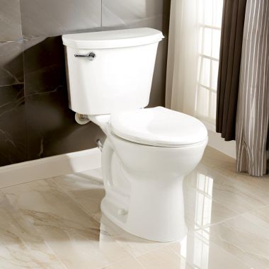 Click here to see American Standard 215FC.004.020 American Standard Cadet PRO Compact Toilet, Less Seat, Elongated, Right Height, 1.6 GPF, White - 215FC.004.020