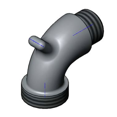 Click here to see T&S Brass 000270-40 T&S Brass 000270-40 Spout with Garden Hose Outlet