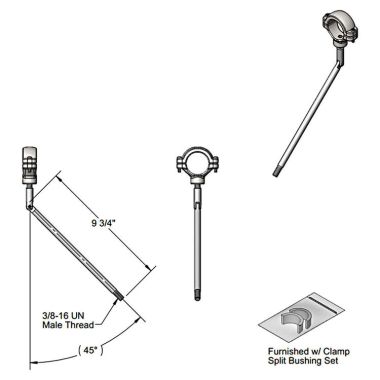 Click here to see T&S Brass 005060-40 T&S Brass 005060-40 B-0665 Upper Support Rod