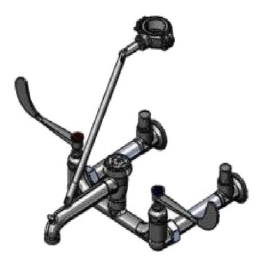 Click here to see T&S Brass B-0664-05 T&S Brass B-0664-05 Service Sink Faucet