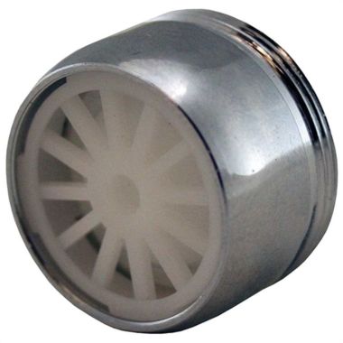 Click here to see   Jones Stephens A01010 Non-Slotted Full Flow Aerator, Dual-Thread