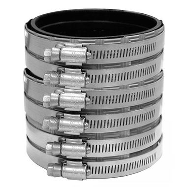 Click here to see   Jones Stephens U99660  6 Import Heavy Duty No-Hub Coupling