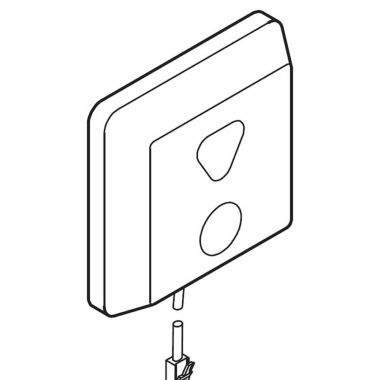 Click here to see Sloan 3345047 Sloan Sensor and Override Button Assembly (3345047)