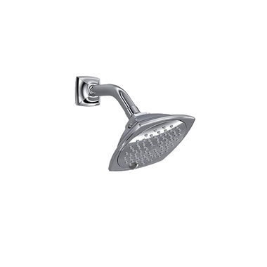 Click here to see Toto TS301AL55#PN TOTO Traditional Collection Series B 4in Multi-Spray Shower Head with Rubber Nozzles, 2.0 GPM, Polished Nickel - TS301AL55#PN