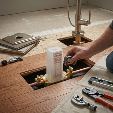 Click here to see DELTA FAUCETS COMPANY R70100-WS Brizo Single-Handle Freestanding Tub Rough-In Valve w/ Stops, 1/2