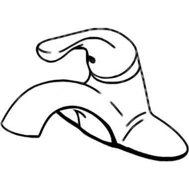 Click here to see Delta 5001140BG Delta 5001140BG Accessory White Pin Style Wall Mount