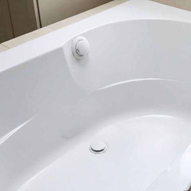Click here to see GEB 151.550.DY.1 Geberit Traditional TurnControl Trim Kit, White - 151.550.DY.1