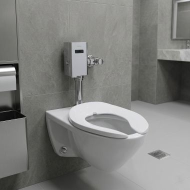 Click here to see Toto CT708E#01 Toto Commercial Flushometer HET Bowl Only, 1.28 GPF ADA, Cotton White - CT708E
