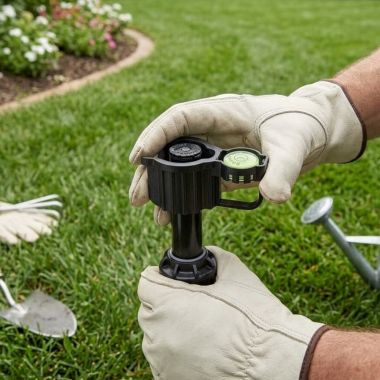 Click here to see Rainbird HOLDUPTOOL Rain Bird Rotor Hold-Up Tool with Bubble Level - HOLDUPTOOL (232693S)