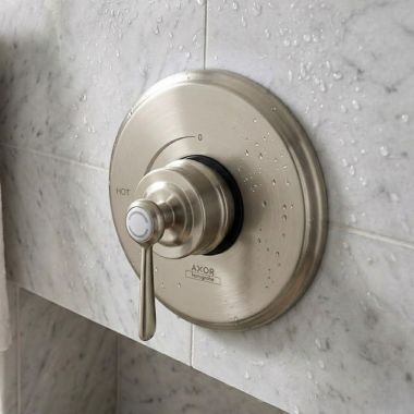Click here to see Axor 16508821 Axor Montreux Pressure Balance Trim, Less Valve, 5.5 GPM, Brushed Nickel - 16508821 