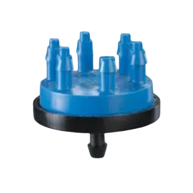 Click here to see Rainbird XB056 Rain Bird 6-Outlet Xeri-Bug Drip Emitter, 0.5 GPH, Blue - XB056 (X67051)