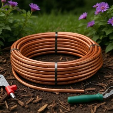 Click here to see Rainbird XFD0912100 Rain Bird XFD Drip Tubing, 0.9 GPH, 12