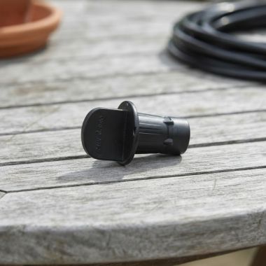 Click here to see Rainbird MDCFCAP Rain Bird Easy Fit Compression Fitting System Removable Flush Cap, Black - MDCFCAP (X43008)