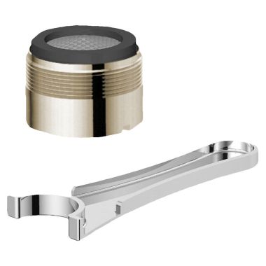 Click here to see Danze DA613074NBNV Danze DA613074NBNV Brushed Nickel Part Aerator Kits, 1.0Gpm, Spray,Jr,Male