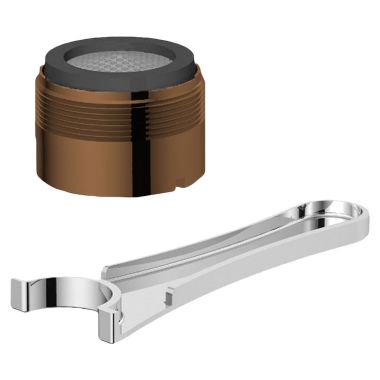 Click here to see Danze DA613074NBR Danze DA613074NBR Tumbled Bronze Part Aerator Kits, 1.0Gpm, Spray,Jr,Male