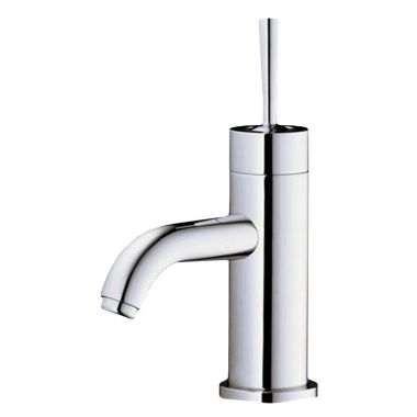 Click here to see Danze D235558 Danze Parma Single-Hole Bathroom Faucet with Metal Touch-Down Drain, Single-Handle, 1.5 GPM, Joystick Lever Handle, WaterSense, Chrome - D235558