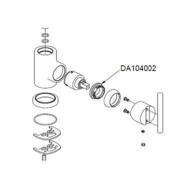 Click here to see Danze DA104002 Danze DA104002 Lock Nut Replacement Faucet Part