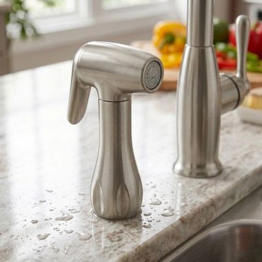 Click here to see Danze DA503107NBN Danze Side Spray Head, Brushed Nickel - DA503107NBN 