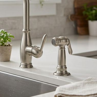 Click here to see Danze DA503133NBN Danze Side Spray Head For Fairmont And Opulence Series Kitchen Faucet, Brushed Nickel - DA503133NBN 