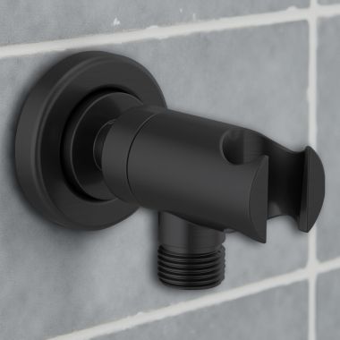 Click here to see Brizo RP76775BL Brizo Litze/Sotria Wall Outlet, Matte Black - RP76775BL