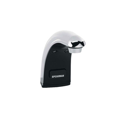 Click here to see Speakman S-8801-CA Speakman Sensorflo AC-Powered Single Basin Bathroom Faucet with Under-Counter Mechanical Mixer, 0.5 GPM, WaterSense, Chrome - S-8801-CA